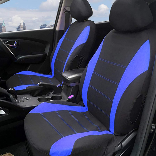 9-Piece Seat Covers – Complete Universal 5-Seat Set, Cushion Protection for Cars (Black, Gray, Blue, Red)