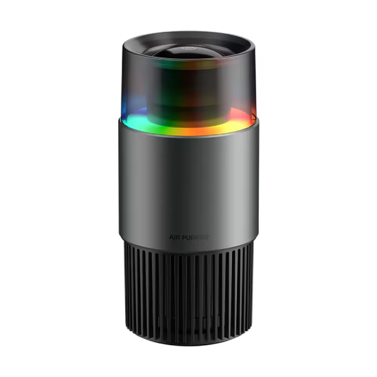 USB Air Purifier/Ionizer – Car Air Freshener with Removable Cartridge, Negative Ion Technology
