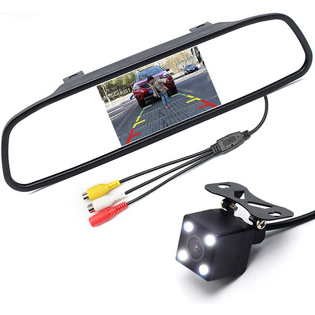 Backup Camera with 4.3-inch LCD Screen – Car Parking System