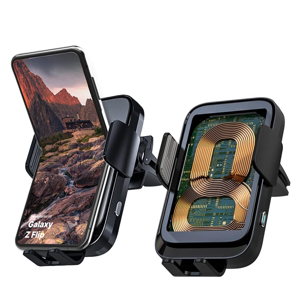 Wireless Car Charger – Dual Coil,