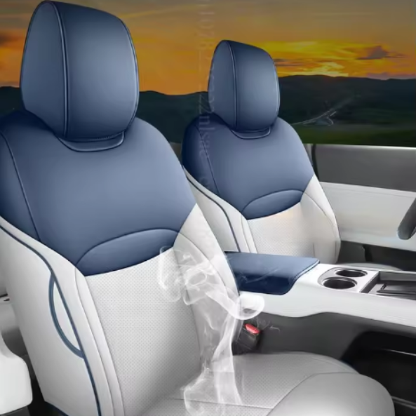 Premium Leather Seat Covers for 5 Seats – Complete Custom-Fit Set for Xpeng G6 (2025–2026)