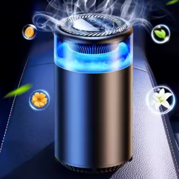 CAFELE Smart Aroma Diffuser – Ultrasonic Atomization + Car Air Purifier with LED